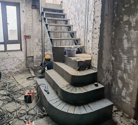 衡东楼梯安装制作